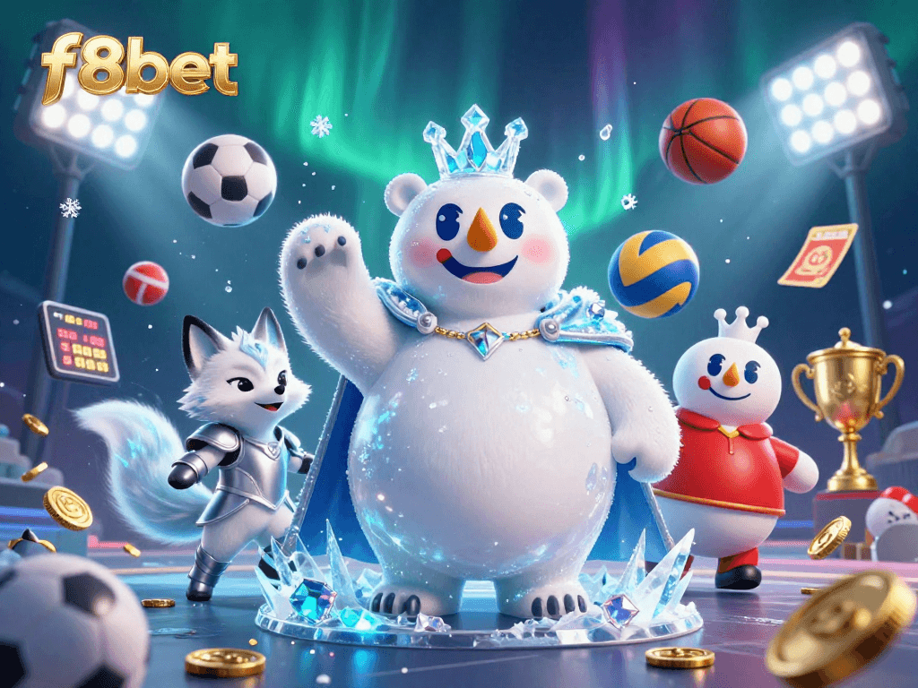 Experience the thrill of f8bet's gaming world with engaging characters and dynamic sports elements.