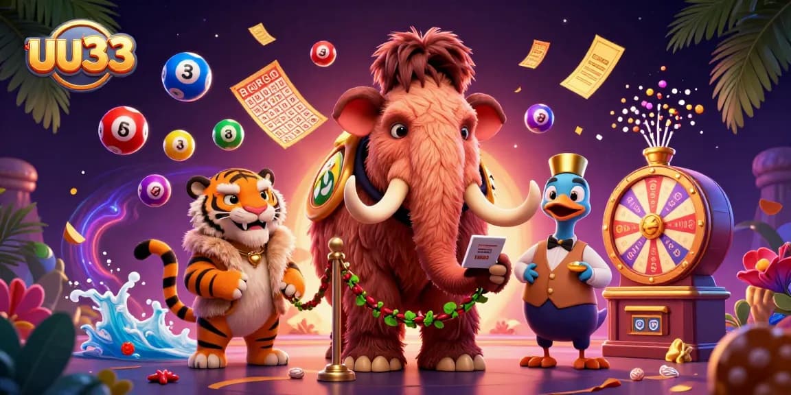 Experience uu33 excitement with vibrant characters and dynamic casino elements.