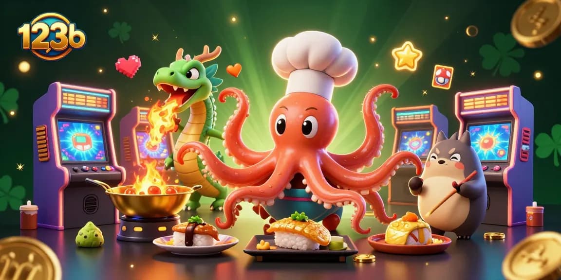 Experience thrilling gameplay with 123b, featuring a vibrant casino scene full of action and character.