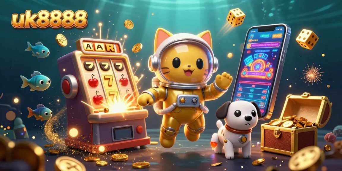 Experience the vibrant casino universe with uk8888, where characters navigate thrilling games of chance and luck.