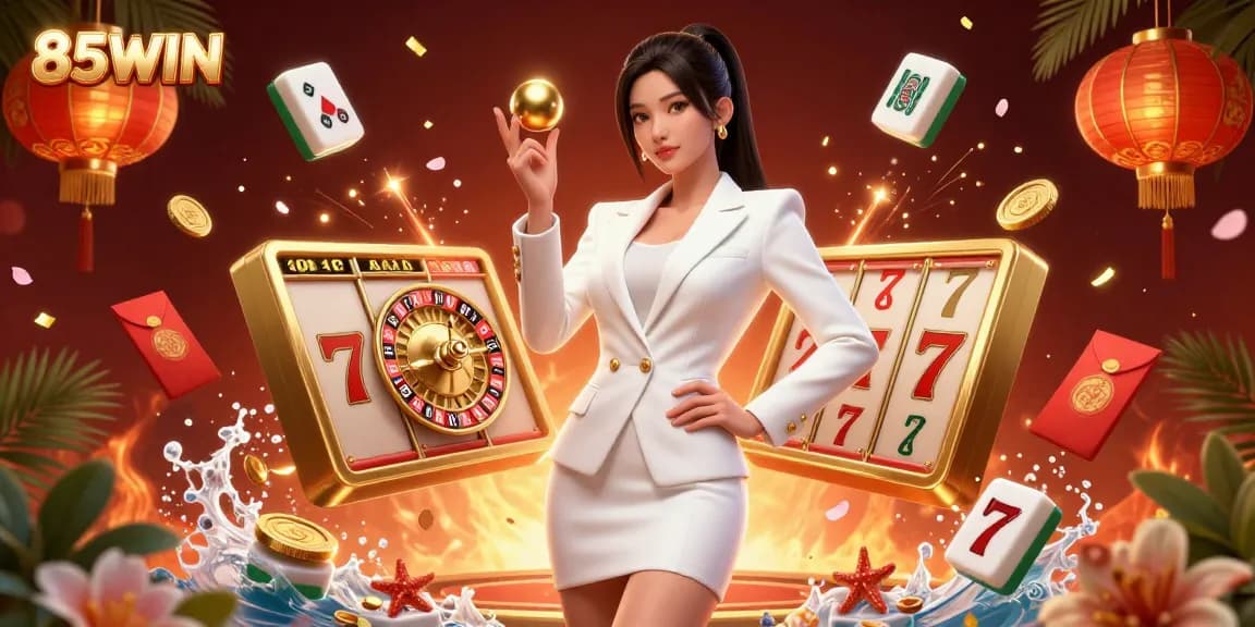 Experience exciting gaming thrills at 85WIN with dynamic slot machines and rich casino elements.