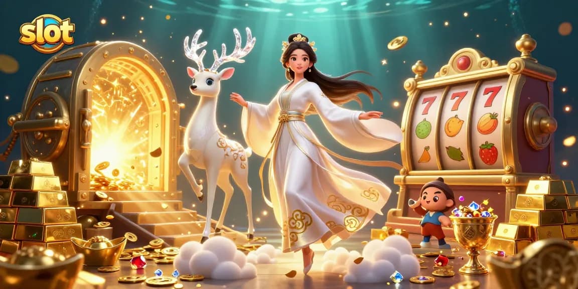 Experience the thrill of slot gaming with dazzling treasures and rich visuals.