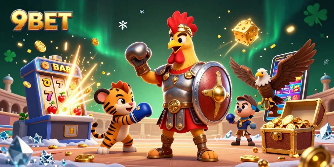 Experience thrilling wins at 9BET's lively casino with dazzling jackpots and exciting gameplay.