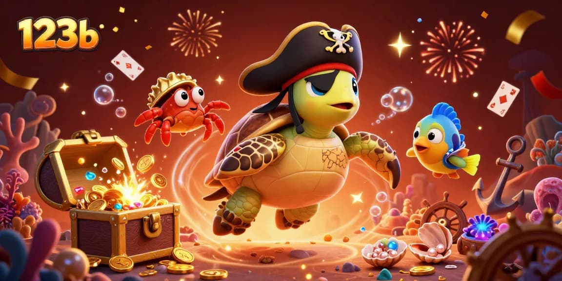 Experience thrilling gameplay at 123b with underwater pirates and treasure-filled treasures