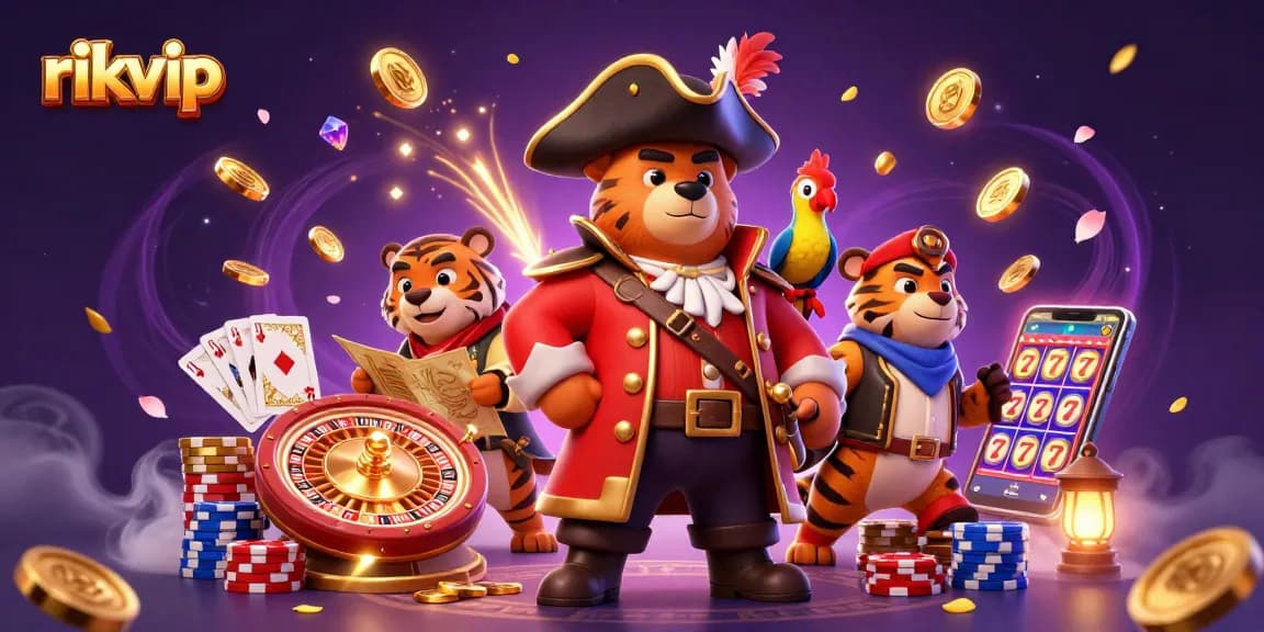 Win big at rikvip with thrilling games in an immersive pirate-themed casino adventure.