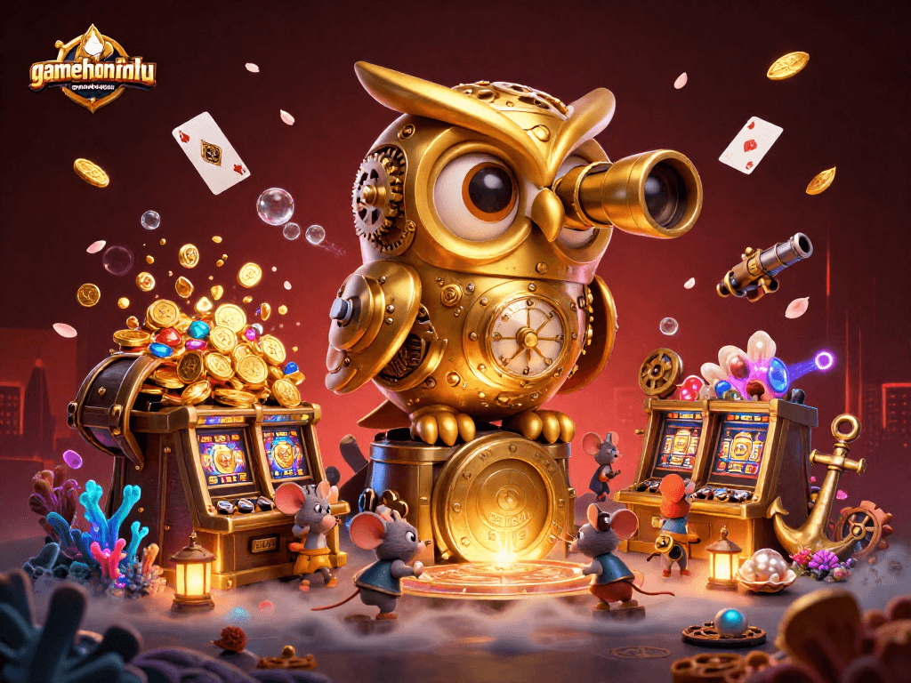 Experience gaming excitement at gamethuongnohu with vibrant 3D character action amidst treasures and casino thrills.