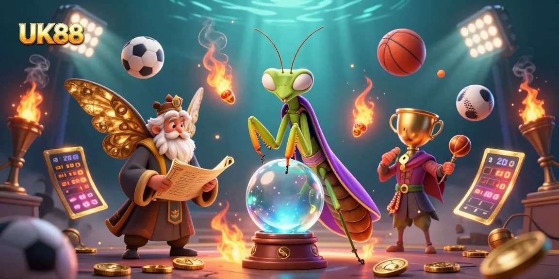Engage with UK88's thrilling games featuring vibrant characters and sports elements.