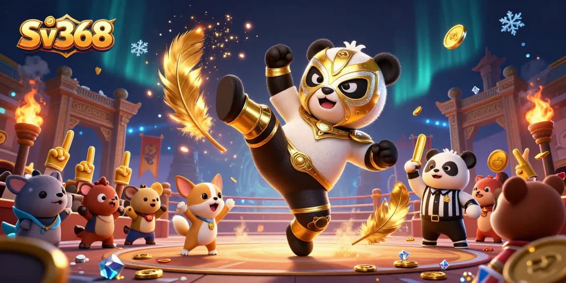 Experience thrilling action at Sv368 with a vibrant wrestling scene showcasing excitement and energy.