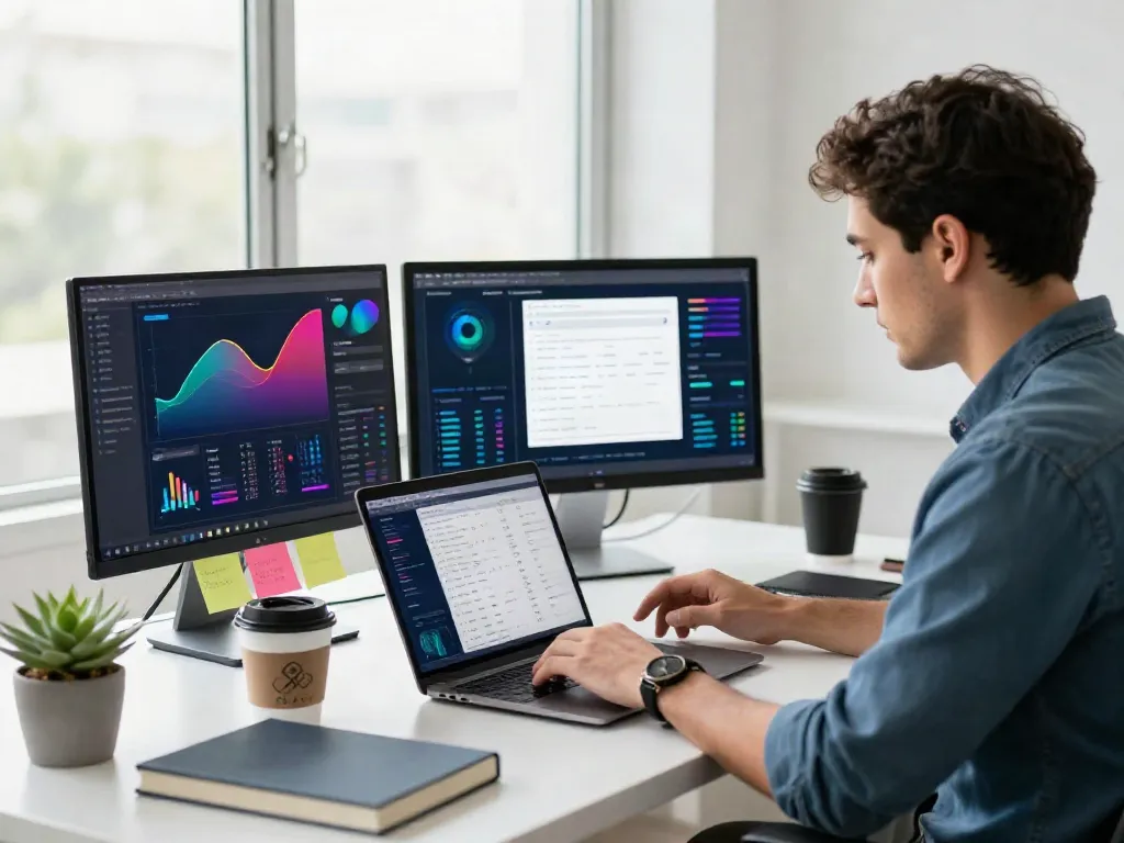 Professional workspace for instant indexing analysis with digital marketing tools and SEO data.