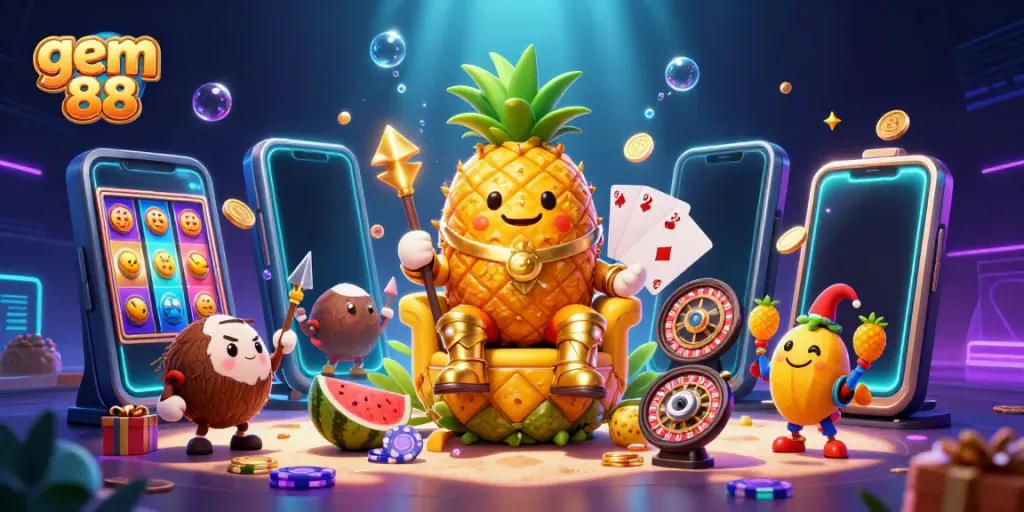 Experience addictive entertainment at gem 88 with dynamic casino action and vibrant characters.