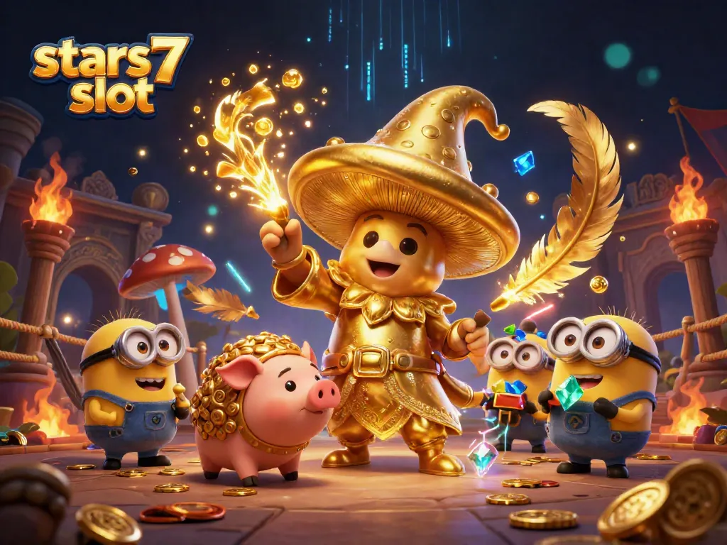 Slot stars77 yang menarik dengan berbagai karakter menyenangkan dan elemen permainan kasino yang penuh aksi.