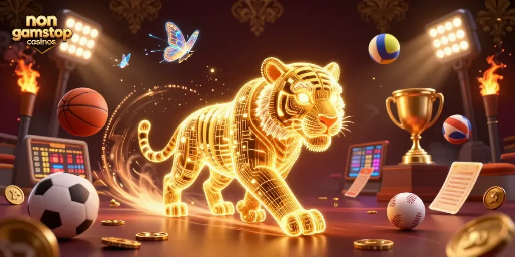 Experience the thrill of non gamstop casinos with dynamic 3D animated characters in a vibrant, engaging digital casino.