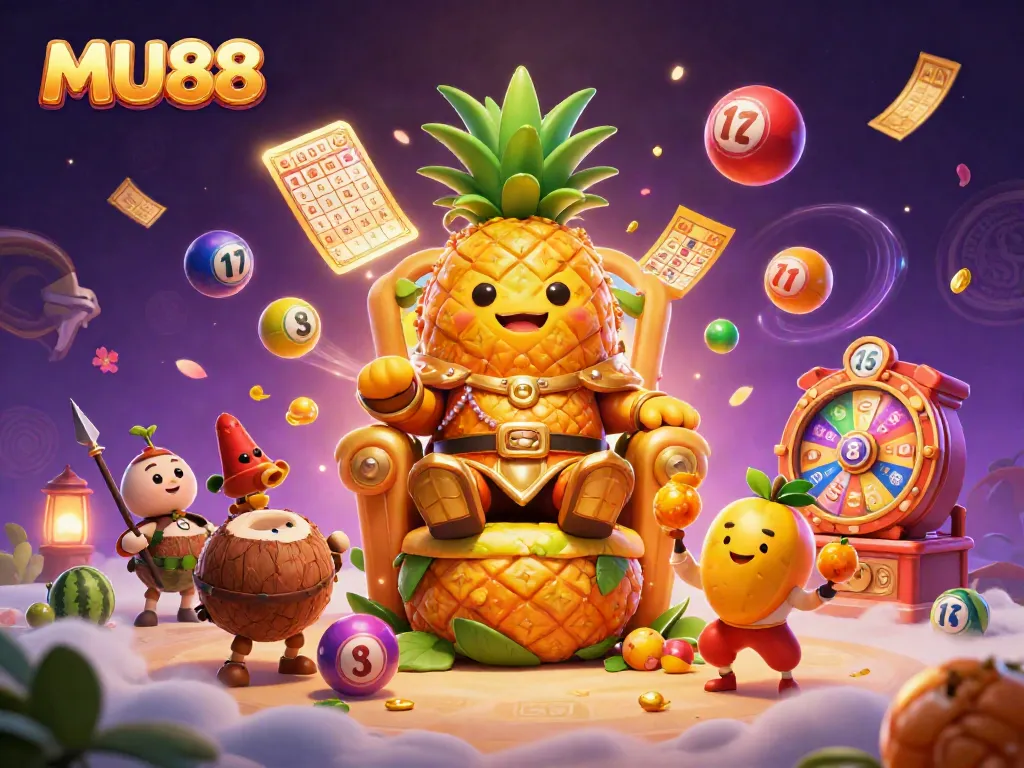 Engage in thrilling gameplay at MU88 with vibrant lottery and casino elements.