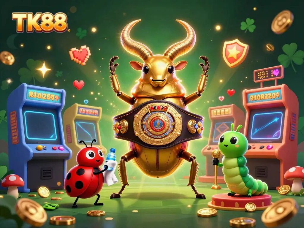 Engage with TK88's exciting slot games featuring vibrant characters and rich 3D visuals.
