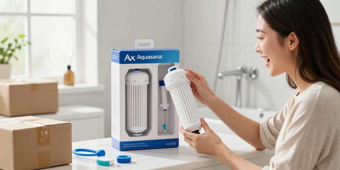 Waterdrop AQ-4125 Shower Filter Replacement for Aquasana® AQ 4125 product review in an online shopping context.