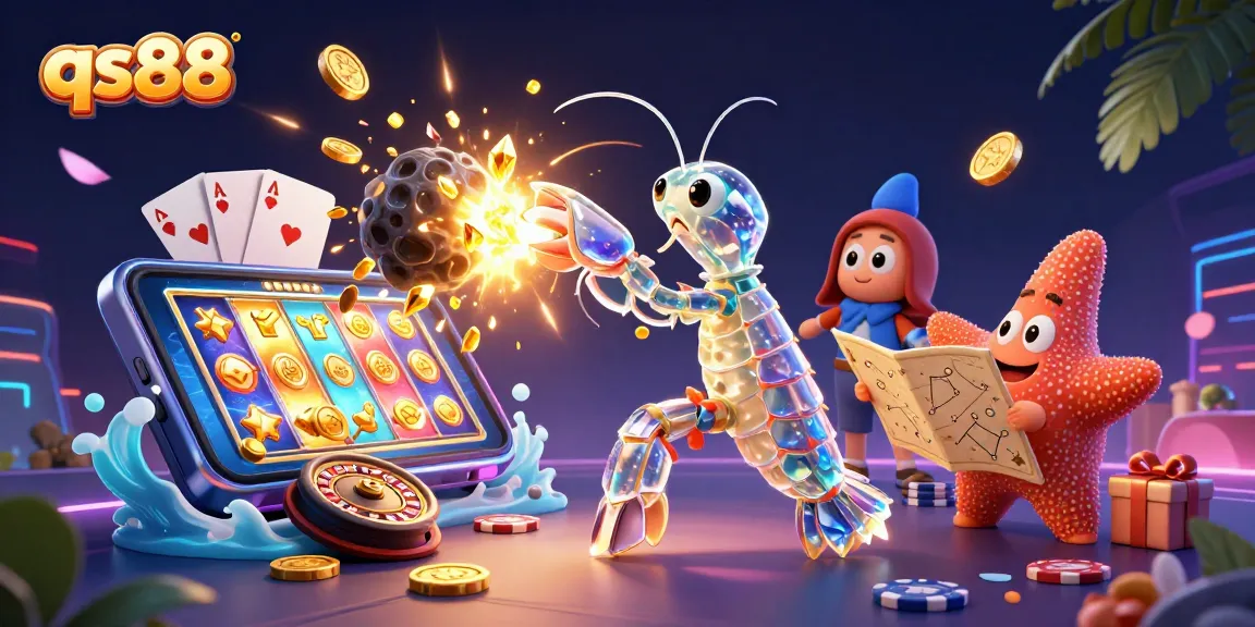 qs88 players enjoy a colorful slot game experience with dynamic action and sparkling gems.