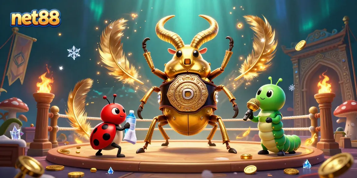 Engage with net88's exciting betting experience illustrated by a dynamic 3D cartoon scene.