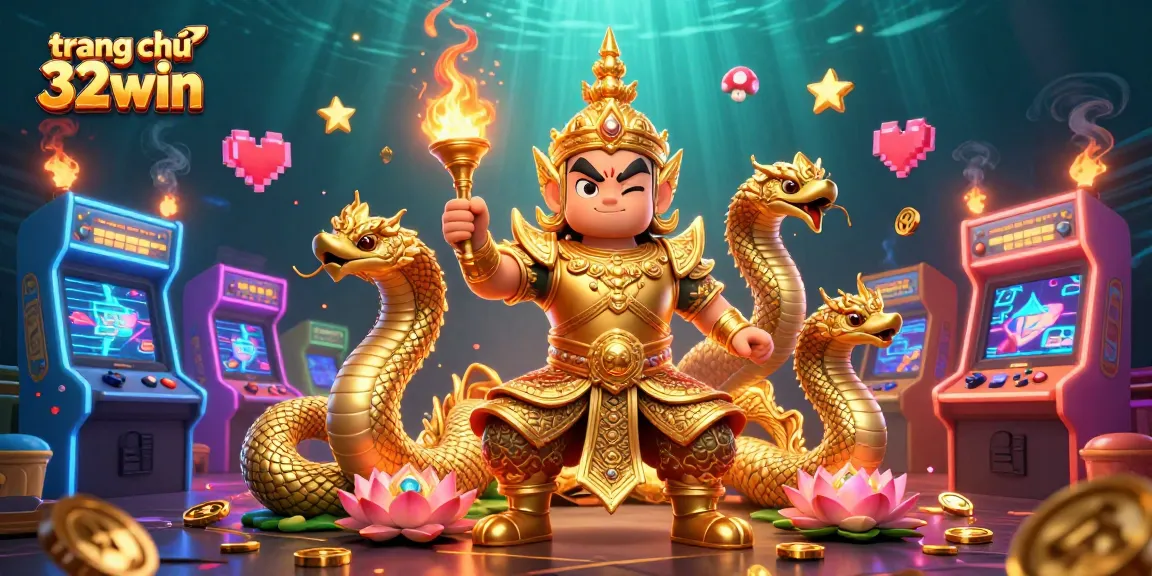 Enhance your gaming experience on trang chủ 32win with thrilling casino visuals featuring vibrant characters and games.