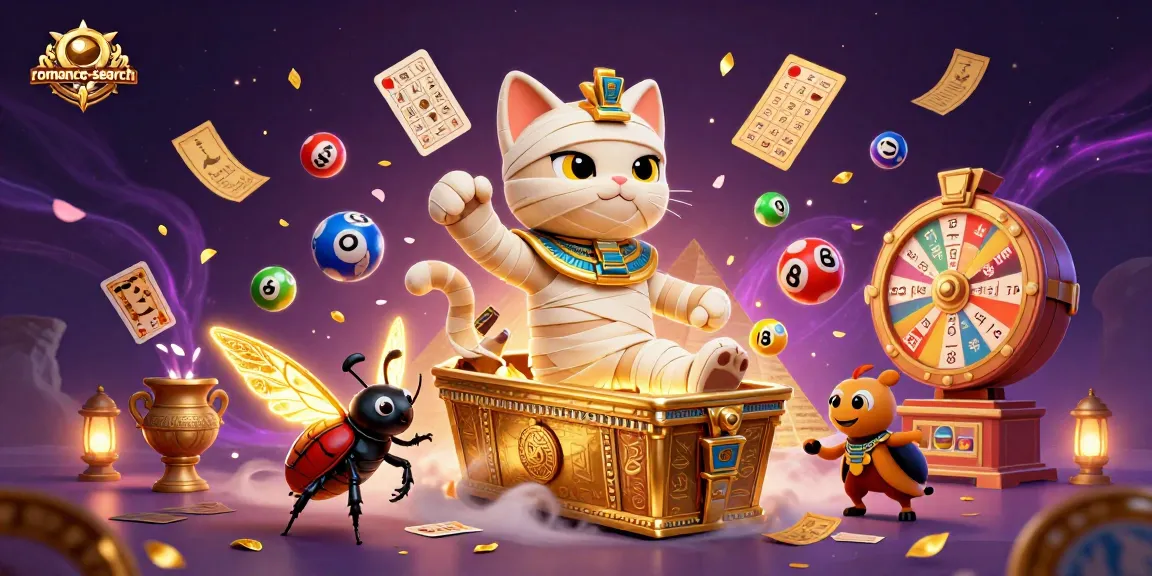 Experience thrilling gameplay in this dynamic romance-search casino scene with vibrant lottery elements.