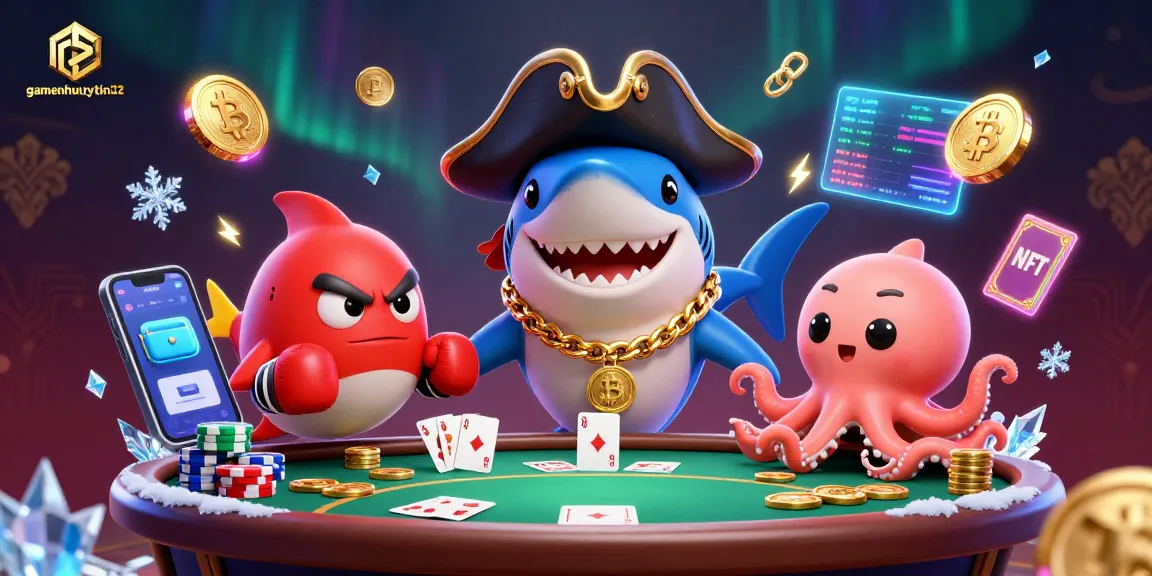 Engage in thrilling Pai Gow gameplay at gamenohuuytin22 with colorful poker elements and characters.