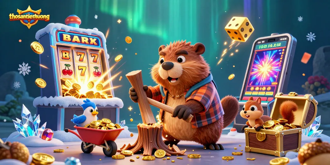Thosantienthuong promotes exciting jackpot wins with lively slot game visuals.